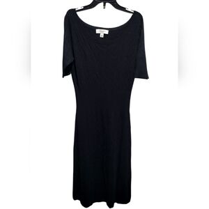Isaac Mizrahi For Target Black Knit Dress